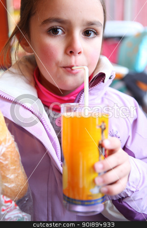 To use this stock image in your creative project, please select the size you need over to the right and click the "Add to Cart" button.
Your downloaded image will come with the Cutcaster watermark removed so don’t worry about the watermark you see on this page. Little girl drinking juice using a straw stock photo, Little girl drinking juice using a straw by photography33