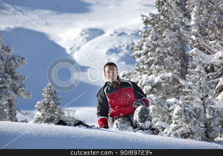 To use this stock image in your creative project, please select the size you need over to the right and click the "Add to Cart" button.
Your downloaded image will come with the Cutcaster watermark removed so don’t worry about the watermark you see on this page. Man slipping on the snow stock photo, Man slipping on the snow by photography33