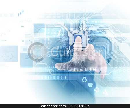 Electric scheme for design use. Electric scheme for design use. stock photo, Electric scheme for design use. Colour illustration by Sergey Nivens