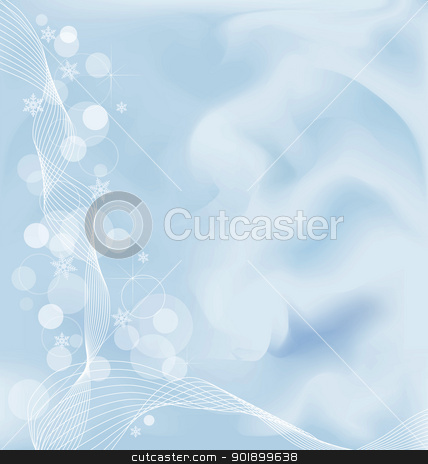 Abstract christmas template with embelishment Abstract christmas template with embelishment stock vector clipart, Design of an abstract vector christmas template with embelishments on a hand painted background by Vladimir Repka