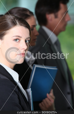 To use this stock image in your creative project, please select the size you need over to the right and click the "Add to Cart" button.
Your downloaded image will come with the Cutcaster watermark removed so don’t worry about the watermark you see on this page. Young woman in a business briefing stock photo, Young woman in a business briefing by photography33