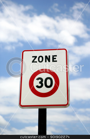 30mph zone 30mph zone stock photo, 30mph zone by photography33