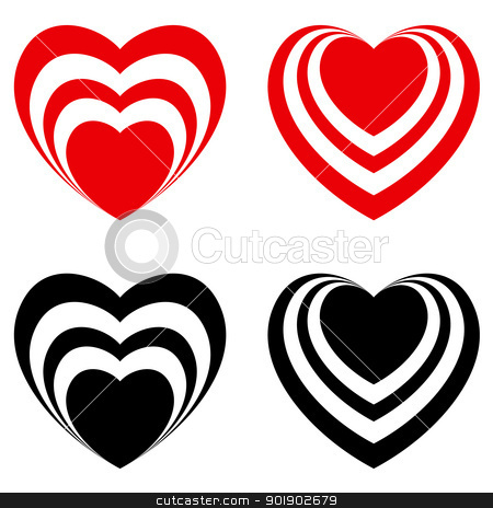 To use this stock image in your creative project, please select the size you need over to the right and click the "Add to Cart" button.
Your downloaded image will come with the Cutcaster watermark removed so don’t worry about the watermark you see on this page. Abstract Valentine heart set stock photo, Abstract Valentine heart set, love symbol. Illustration on white by dvarg