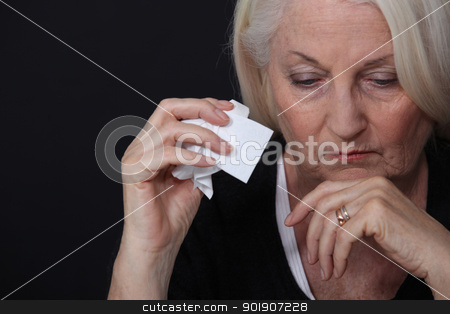 Sad old woman Sad old woman stock photo, Sad old woman by photography33