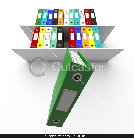 To use this stock image in your creative project, please select the size you need over to the right and click the "Add to Cart" button.
Your downloaded image will come with the Cutcaster watermark removed so don’t worry about the watermark you see on this page. Shelves Of Files With One Falling For Getting Office Organized stock photo, Shelves Of Files And One Falling For Getting Office Organized by stuartmiles