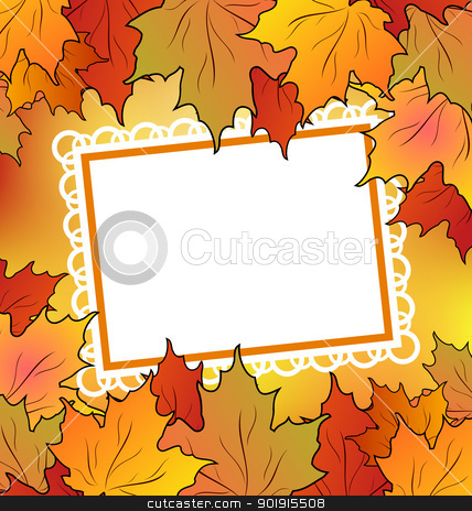 To use this stock image in your creative project, please select the size you need over to the right and click the "Add to Cart" button.
Your downloaded image will come with the Cutcaster watermark removed so don’t worry about the watermark you see on this page. Autumn maple leaves with floral greeting card stock vector clipart, Illustration autumn maple leaves with floral greeting card - vector by -=Mad Dog=-