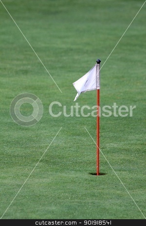 To use this stock image in your creative project, please select the size you need over to the right and click the "Add to Cart" button.
Your downloaded image will come with the Cutcaster watermark removed so don’t worry about the watermark you see on this page. golf flag stock photo, golf flag by Tobias Arhelger