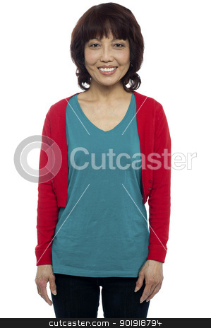 To use this stock image in your creative project, please select the size you need over to the right and click the "Add to Cart" button.
Your downloaded image will come with the Cutcaster watermark removed so don’t worry about the watermark you see on this page. Casually portrait of smiling asian beauty stock photo, Casually portrait of smiling asian beauty against white background by Ishay Botbol