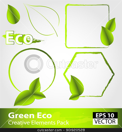 To use this stock image in your creative project, please select the size you need over to the right and click the "Add to Cart" button.
Your downloaded image will come with the Cutcaster watermark removed so don’t worry about the watermark you see on this page. Green ecology design elements stock vector clipart, Creative pack of green ecology design elements by Vladimir Repka
