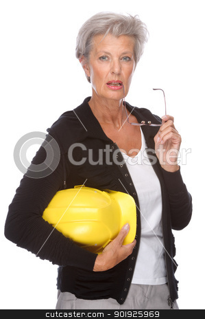 To use this stock image in your creative project, please select the size you need over to the right and click the "Add to Cart" button.
Your downloaded image will come with the Cutcaster watermark removed so don’t worry about the watermark you see on this page. Senior engineer stock photo, Full isolated portrait of a senior engineer by Picturehunter