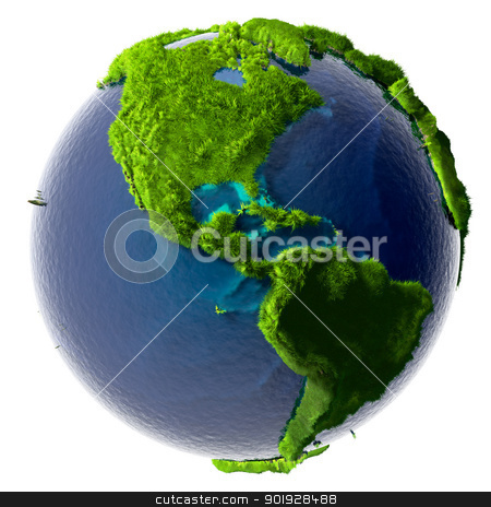 Green Planet Earth Green Planet Earth stock photo, Earth with a pure transparent ocean is completely covered with lush green grass - a symbol of a clean environment, rich in natural resources and good environmental conditions by Antartis