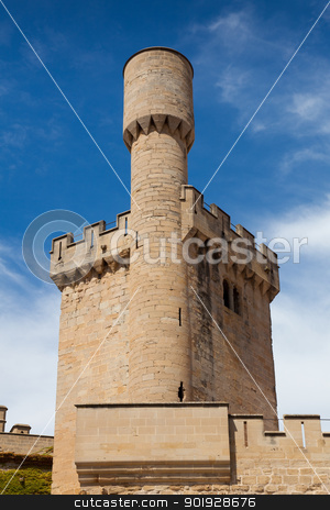 To use this stock image in your creative project, please select the size you need over to the right and click the "Add to Cart" button.
Your downloaded image will come with the Cutcaster watermark removed so don’t worry about the watermark you see on this page. Castle of Olite, Navarra, Spain stock photo, Castle of Olite, Navarra, Spain by B.F.