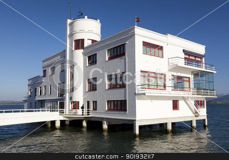 To use this stock image in your creative project, please select the size you need over to the right and click the "Add to Cart" button.
Your downloaded image will come with the Cutcaster watermark removed so don’t worry about the watermark you see on this page. Real club maritimo, Santander, Cantabria, Spain stock photo, Real club maritimo, Santander, Cantabria, Spain by B.F.