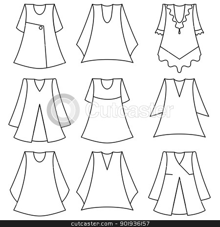 To use this stock image in your creative project, please select the size you need over to the right and click the "Add to Cart" button.
Your downloaded image will come with the Cutcaster watermark removed so don’t worry about the watermark you see on this page. set of fashionable dresses for girl stock photo, set of fashionable dresses for girl by aarrows