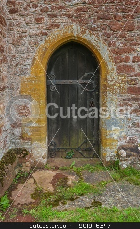 To use this stock image in your creative project, please select the size you need over to the right and click the "Add to Cart" button.
Your downloaded image will come with the Cutcaster watermark removed so don’t worry about the watermark you see on this page. Church Tower Side Entrance stock photo, The side door to the church tower. Probably used in older times as a quick way in and out by the local vicar. by Trevor Jordan
