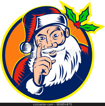 To use this stock image in your creative project, please select the size you need over to the right and click the "Add to Cart" button.
Your downloaded image will come with the Cutcaster watermark removed so don’t worry about the watermark you see on this page. Santa Claus Father Christmas Retro stock vector clipart, Retro style illustration of santa claus saint nicholas father christmas pointing finger on isolated white background woodcut style. by patrimonio