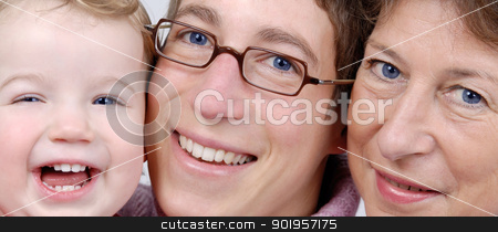 To use this stock image in your creative project, please select the size you need over to the right and click the "Add to Cart" button.
Your downloaded image will come with the Cutcaster watermark removed so don’t worry about the watermark you see on this page. Generations stock photo, Grandmother, mother and daughter. 3 Generations. by Picturehunter