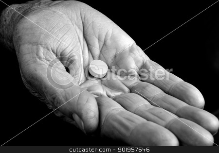 To use this stock image in your creative project, please select the size you need over to the right and click the "Add to Cart" button.
Your downloaded image will come with the Cutcaster watermark removed so don’t worry about the watermark you see on this page. Old hand with pill stock photo, Hand from an old woman with a pill inside by Picturehunter