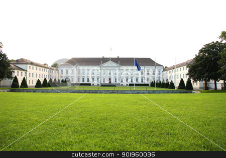 To use this stock image in your creative project, please select the size you need over to the right and click the "Add to Cart" button.
Your downloaded image will come with the Cutcaster watermark removed so don’t worry about the watermark you see on this page. Castle Bellevue in Berlin stock photo, The Castle Bellevue, Residence of the Federal President of Germany in Berlin, Germany. by Michael Osterrieder