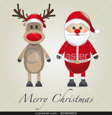 To use this stock image in your creative project, please select the size you need over to the right and click the "Add to Cart" button.
Your downloaded image will come with the Cutcaster watermark removed so don’t worry about the watermark you see on this page. reindeer and santa claus stock photo, reindeer and santa claus merry christmas type by d3images