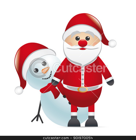 Snowman red nose look santa claus snowman red nose look santa claus stock photo, snowman behind red nose look santa claus by d3images