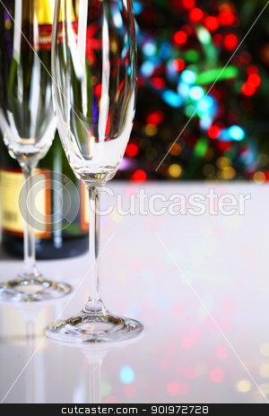 To use this stock image in your creative project, please select the size you need over to the right and click the "Add to Cart" button.
Your downloaded image will come with the Cutcaster watermark removed so don’t worry about the watermark you see on this page. Champagne stock photo, Champagne on Christmas tree background by klenova