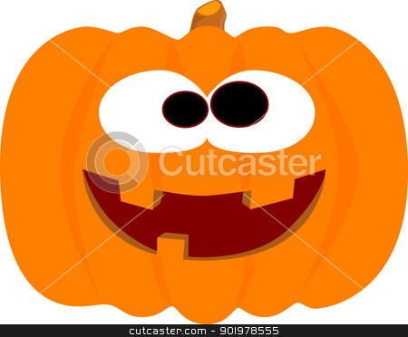 To use this stock image in your creative project, please select the size you need over to the right and click the "Add to Cart" button.
Your downloaded image will come with the Cutcaster watermark removed so don’t worry about the watermark you see on this page. Happy Halloween Pumpkin stock vector clipart, An easily editable, laughing halloween pumpkin. by Kotto