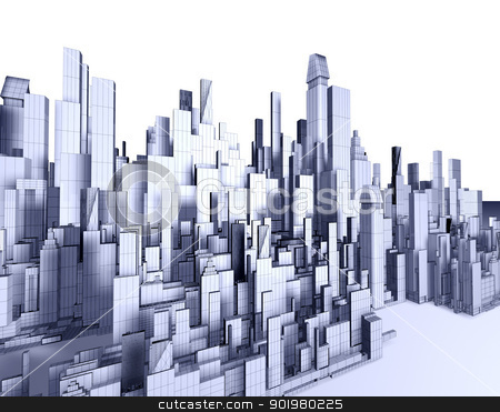 To use this stock image in your creative project, please select the size you need over to the right and click the "Add to Cart" button.
Your downloaded image will come with the Cutcaster watermark removed so don’t worry about the watermark you see on this page. Architecture blueprint stock photo, 3d illustration of empty city blueprint by carloscastilla