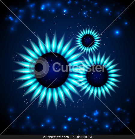 To use this stock image in your creative project, please select the size you need over to the right and click the "Add to Cart" button.
Your downloaded image will come with the Cutcaster watermark removed so don’t worry about the watermark you see on this page. Gas Flame. stock photo, Blue gas planet over universe. Vector illustration. by Kotkoa