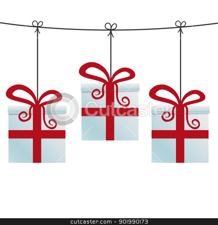 To use this stock image in your creative project, please select the size you need over to the right and click the "Add to Cart" button.
Your downloaded image will come with the Cutcaster watermark removed so don’t worry about the watermark you see on this page. red gift boxes hanging on twine stock vector clipart, red gift boxes hanging on a twine by d3images