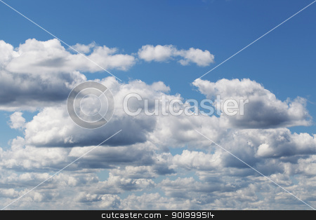 To use this stock image in your creative project, please select the size you need over to the right and click the "Add to Cart" button.
Your downloaded image will come with the Cutcaster watermark removed so don’t worry about the watermark you see on this page. Clouds on blue sky at midday stock photo, Clouds on blue sky at midday by ARNIS LAZDINS