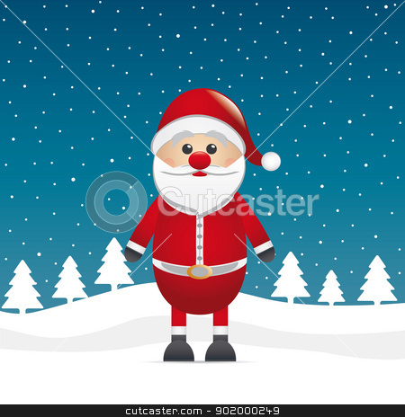 To use this stock image in your creative project, please select the size you need over to the right and click the "Add to Cart" button.
Your downloaded image will come with the Cutcaster watermark removed so don’t worry about the watermark you see on this page. santa claus stand on winter landscape stock vector clipart, santa claus stand on winter landscape background by d3images