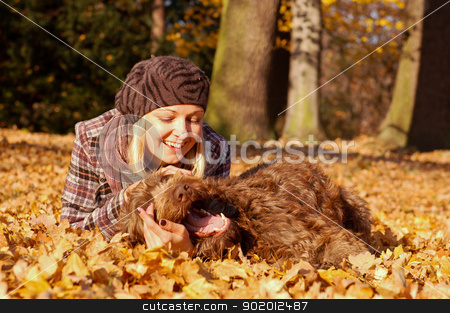 To use this stock image in your creative project, please select the size you need over to the right and click the "Add to Cart" button.
Your downloaded image will come with the Cutcaster watermark removed so don’t worry about the watermark you see on this page. Young woman enjoying autumn stock photo, Young woman enjoying sunny day in autumn in the park by kamsta