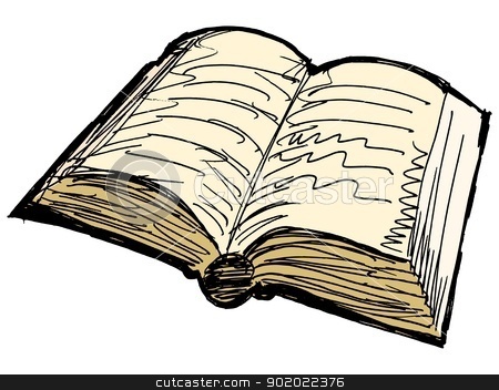 To use this stock image in your creative project, please select the size you need over to the right and click the "Add to Cart" button.
Your downloaded image will come with the Cutcaster watermark removed so don’t worry about the watermark you see on this page. One opened old book stock vector clipart, One opened old book on white background by Oleksandr Kovalenko