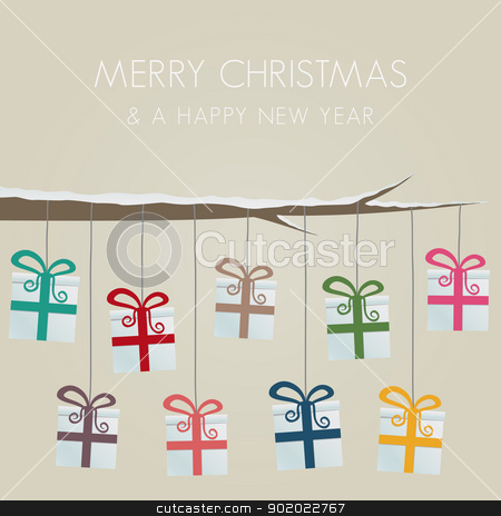 To use this stock image in your creative project, please select the size you need over to the right and click the "Add to Cart" button.
Your downloaded image will come with the Cutcaster watermark removed so don’t worry about the watermark you see on this page. gift boxes hang on twine stock vector clipart, gift boxes hang on twine tree branch by d3images