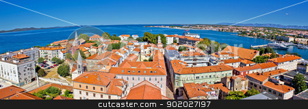 To use this stock image in your creative project, please select the size you need over to the right and click the "Add to Cart" button.
Your downloaded image will come with the Cutcaster watermark removed so don’t worry about the watermark you see on this page. Town of Zadar panoramic view stock photo, Town of Zadar peninsula panoramic view, Dalmatia, Croatia by xbrchx
