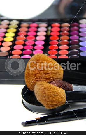 To use this stock image in your creative project, please select the size you need over to the right and click the "Add to Cart" button.
Your downloaded image will come with the Cutcaster watermark removed so don’t worry about the watermark you see on this page. Makeup room stock photo, Big set of professional cosmetic by Tatiana Mihaliova