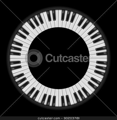To use this stock image in your creative project, please select the size you need over to the right and click the "Add to Cart" button.
Your downloaded image will come with the Cutcaster watermark removed so don’t worry about the watermark you see on this page. Piano keys stock photo, Piano keys. Circular illustration, for creative design on black by dvarg