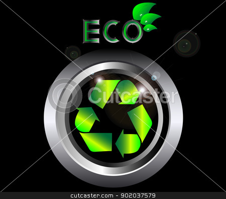 To use this stock image in your creative project, please select the size you need over to the right and click the "Add to Cart" button.
Your downloaded image will come with the Cutcaster watermark removed so don’t worry about the watermark you see on this page. Recycle ecology Sign on black metal button vector illustration with eco sign with leaves and drops of water stock vector clipart, Recycle ecology Sign on black metal button vector illustration with eco sign with leaves and drops of water by vician