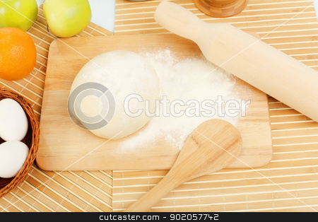 To use this stock image in your creative project, please select the size you need over to the right and click the "Add to Cart" button.
Your downloaded image will come with the Cutcaster watermark removed so don’t worry about the watermark you see on this page. Different products to make bread stock photo, Different products to make bread on the table by Sergey Nivens