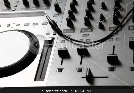 To use this stock image in your creative project, please select the size you need over to the right and click the "Add to Cart" button.
Your downloaded image will come with the Cutcaster watermark removed so don’t worry about the watermark you see on this page. dj mixer stock photo, Dj mixer equipment to control sound and play music by Sergey Nivens