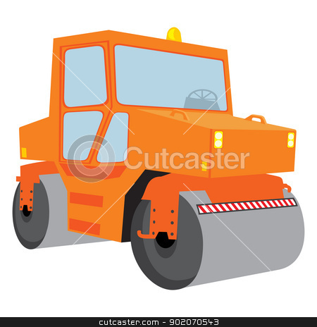 To use this stock image in your creative project, please select the size you need over to the right and click the "Add to Cart" button.
Your downloaded image will come with the Cutcaster watermark removed so don’t worry about the watermark you see on this page. Roller machine stock vector clipart, Road roller machine isolated on white background by Oxygen64