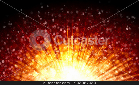 Red abstract light background Red abstract light background stock photo, Red colour bokeh abstract light background. Illustration by Sergey Nivens