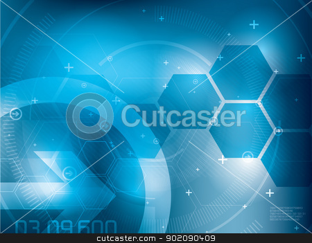 Technology background technology background stock vector clipart, abstract background technology in vector illustration created by Aurelio Scetta
