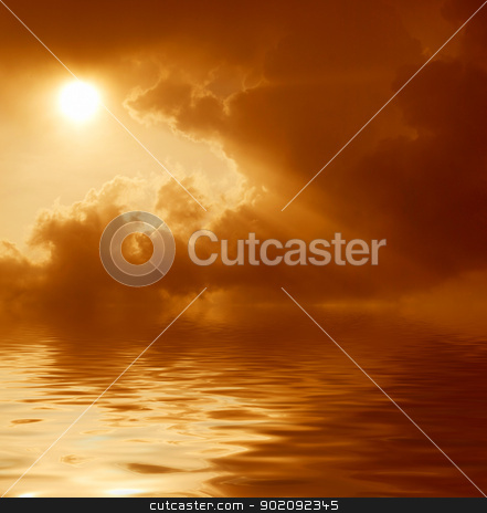 To use this stock image in your creative project, please select the size you need over to the right and click the "Add to Cart" button.
Your downloaded image will come with the Cutcaster watermark removed so don’t worry about the watermark you see on this page. sunset over sea stock photo, Fantastic sunset over the sea by Vitaliy Pakhnyushchyy