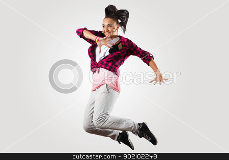 To use this stock image in your creative project, please select the size you need over to the right and click the "Add to Cart" button.
Your downloaded image will come with the Cutcaster watermark removed so don’t worry about the watermark you see on this page. The Dancer stock photo, Young hiphop dancer making a move on white by Sergey Nivens