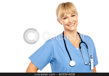 To use this stock image in your creative project, please select the size you need over to the right and click the "Add to Cart" button.
Your downloaded image will come with the Cutcaster watermark removed so don’t worry about the watermark you see on this page. Snap shot of a charming young caucasian doctor stock photo, Snap shot of a charming young caucasian doctor flashing a warm smile. by Ishay Botbol