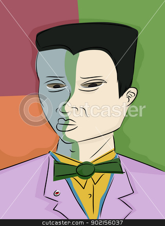To use this stock image in your creative project, please select the size you need over to the right and click the "Add to Cart" button.
Your downloaded image will come with the Cutcaster watermark removed so don’t worry about the watermark you see on this page. Strict Fruit of Islam Member stock vector clipart, Abstract portrait of strict Muslim man from the Nation of Islam by Eric Basir