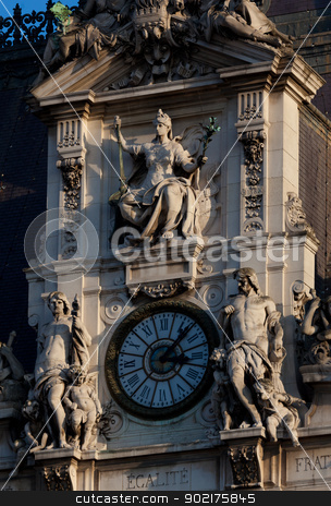 To use this stock image in your creative project, please select the size you need over to the right and click the "Add to Cart" button.
Your downloaded image will come with the Cutcaster watermark removed so don’t worry about the watermark you see on this page. City council, Paris, France stock photo, City council, Paris, France by B.F.