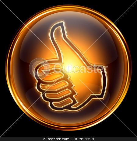 To use this stock image in your creative project, please select the size you need over to the right and click the "Add to Cart" button.
Your downloaded image will come with the Cutcaster watermark removed so don’t worry about the watermark you see on this page. thumb up icon golden, isolated on black background stock photo, thumb up icon golden, isolated on black background by Andrey Zyk